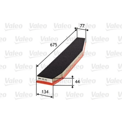 Kuva VALEO 585313 Ilmansuodatin 48 134 674 Suodatinpanos Esisuodattimella BMW: X3