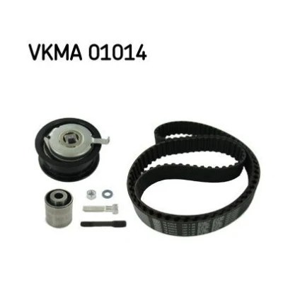 Kuva SKF VKMA 01014 Jakohihnasarja 137 trapetsinmuotoisella hammasprofiililla AUDI: A4 B5 Sedan, A6 C5 Avant, VOLKSWAGEN: GOLF 3