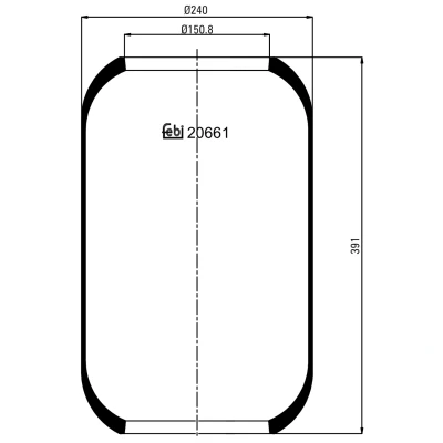Kuva FEBI BILSTEIN 20661 Metallipalje, ilmajousitus
