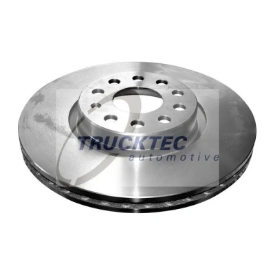 Kuva TRUCKTEC AUTOMOTIVE 07.35.209 Jarrulevyt Etuakseli 312 25 5 112 tuuletettu sisältä VOLKSWAGEN: Passat B8 Variant, B6 Golf 7