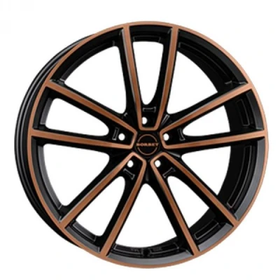 Kuva Borbet W black copper polished matt 8/18 ET48