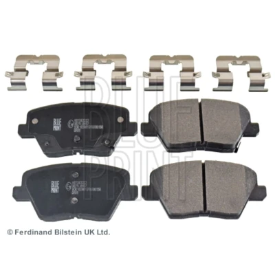 Kuva BLUE PRINT ADG042184 Jarrupalat Taka akseli akustisella kulumavaroittimella Huudonvaimennuspellillä, Kiinnitysmateriaalilla KIA: Ceed III Sportswagon