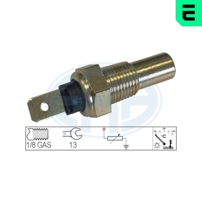 Kuva Tunnistin, jäähdytysnesteen lämpötila Daihatsu, Ford usa, Hyundai, Isuzu, Kia, Lexus, Mazda, Mitsubishi, Opel, Piaggio, Subaru, Suzuki, Toyota OE