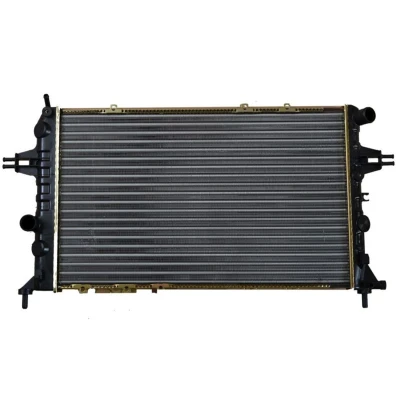 Kuva NRF 53898 Jäähdytin Alumiini 600 378 34 Jäähdytysrivat juotetut OPEL: Astra G Caravan, CC, Zafira A