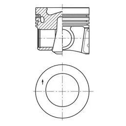 Kuva Mäntä KOLBENSCHMIDT 41271610