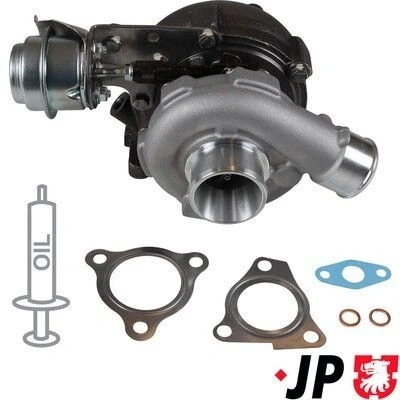 Kuva JP GROUP 3517401000 Turboahdin Pakokaasuahdin, VNT ahdin Tiivisteillä KIA: cee‘d I Farmari