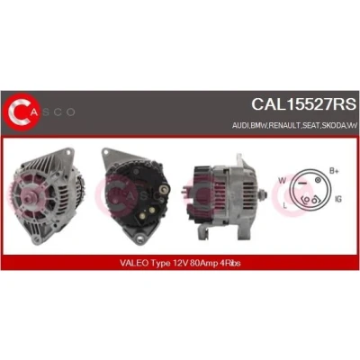 Kuva CASCO CAL10307AS Laturi 12V 150A FIAT: Ducato III Van, Bussi, Flatbed Kuorma auto / Alusta, FORD: Transit Mk6 Van