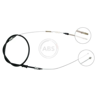 Kuva A.B.S. K12008 Käsijarruvaijeri 2023 Oikean /vasemmanpuolinen ohjaus OPEL: Ascona C CC, Sedan