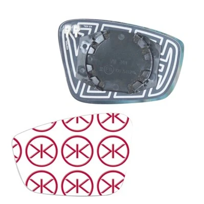 Kuva Peililasi, taustapeili, Oikea SEAT Mii, SKODA CITIGO, VW UP! OE 6RU 857 522F