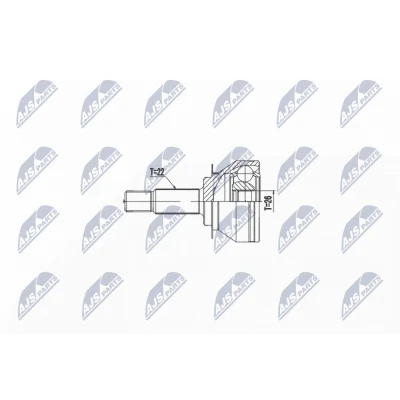 Kuva NTY NPZ VW 046 Vetonivel Etuakseli