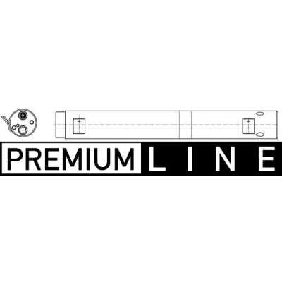 Kuva MAHLE ORIGINAL AD 292 000P Ilmastoinnin Kuivain MERCEDES BENZ: B sarja, A sarja
