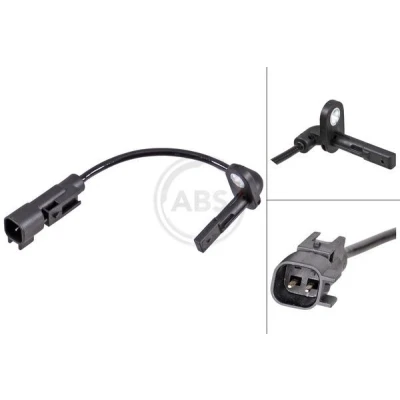 Kuva Tunnistin, kiertonopeus, Taka akseli OPEL, VAUXHALL OE 13379166, 42703445, 61219