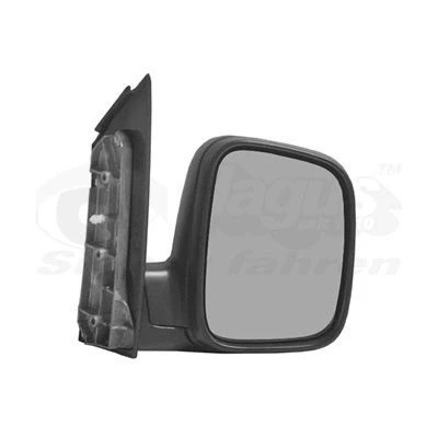 Kuva Ulkopeili Van Wezel 5867804 Oikea Peili, kokonainen, Kupera, käsin säädettävälle peilille VOLKSWAGEN: Caddy 3