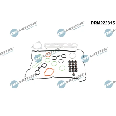 Kuva DR.MOTOR AUTOMOTIVE DRM22231S Tiivistesarja Sylinterikansi MINI: Hatchback, Clubman, PEUGEOT: 208 I 308 SW, 207 Hatchback