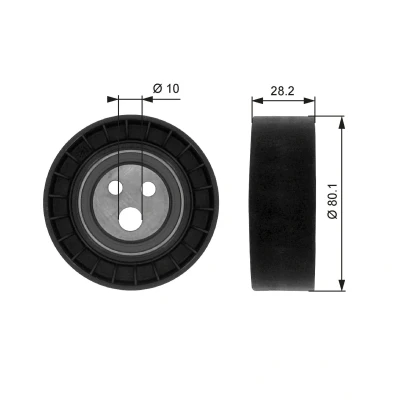 Kuva GATES FleetRunner Micro V Kit T36016 Ohjainrulla