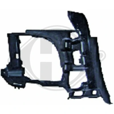 Kuva DIEDERICHS 2215862 Puskurin Kiinnike Eteen, oikea VOLKSWAGEN: GOLF 6