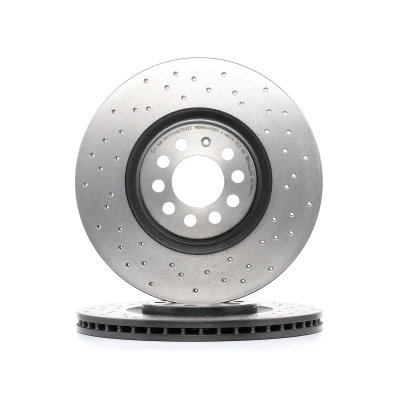 Kuva BREMBO XTRA LINE 09.7880.1X Jarrulevyt 312 25 5 rei&#039;itetty/tuuletettu sisältä pinnoitettu hiiliteräs Ruuveilla VOLKSWAGEN: Golf 4 Variant,