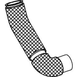 Kuva DINEX 99794 Pidike, Pakoputkisto 94,5