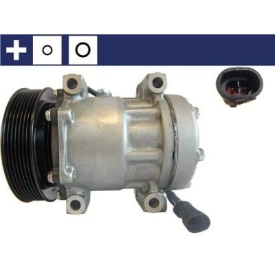 Kuva MAHLE ORIGINAL ACP 165 000S Ilmastoinnin Kompressori SD7H15 24 PAG 46 R 134a Tiivisterenkaalla DAF: XF 105
