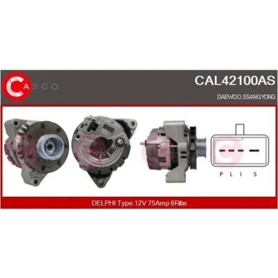 Kuva CASCO CAL35135AS Laturi 12V 45A MITSUBISHI: L200 II Pick up, PAJERO 1 Canvas Top