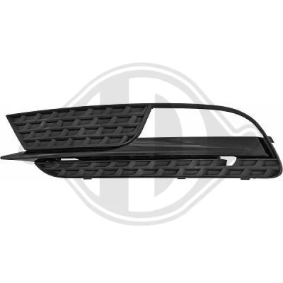 Kuva DIEDERICHS 1045147 Puskurin Ritilä Eteen, vasen AUDI: A5 B8 Sportback, Coupe