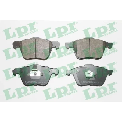 Kuva LPR 05P1286 Jarrupalat VOLVO: V70 2, XC90 I, S60 I