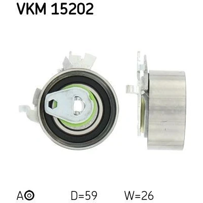 Kuva SKF VKM 15202 Kiristysrulla, Hammashihnat OPEL: Omega B Caravan, Astra G CC