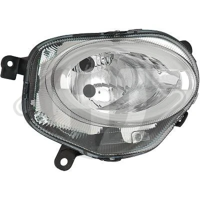 Kuva DIEDERICHS 3405183 Ajovaloumpio Vasen H7, LED Kaukovalolle FIAT: 500 Hatchback