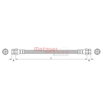 Kuva METZGER 4110634 Jarruletku 435