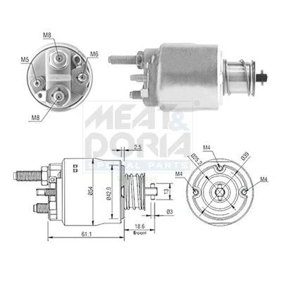Kuva Magneettikytkin, startti MEAT &amp; DORIA 46223