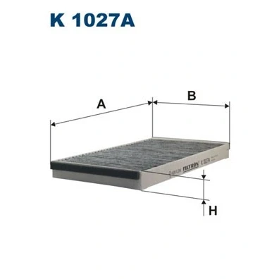 Kuva FILTRON K 1027A Raitisilmasuodatin Aktiivihiilisuodatin 282 167 26 VOLVO: V70 I, 850 Farmari, Sedan