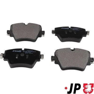 Kuva JP GROUP 1463606410 Jarrupalat Etuakseli Kulumisenilmaisemelle BMW: 5 Sedan, Touring, X3, MINI: Hatchback, Clubman