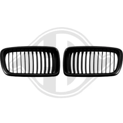 Kuva DIEDERICHS HD Tuning 1242240 Etusäleikkö Molemminpuolin mattamusta BMW: 7