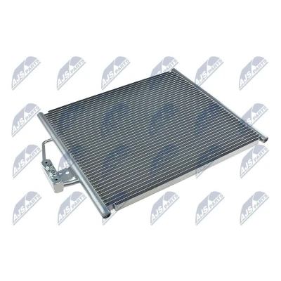 Kuva NTY CCS BM 010 Ilmastoinnin Lauhdutin ilman vedenerotinta Alumiini BMW: 5 Touring