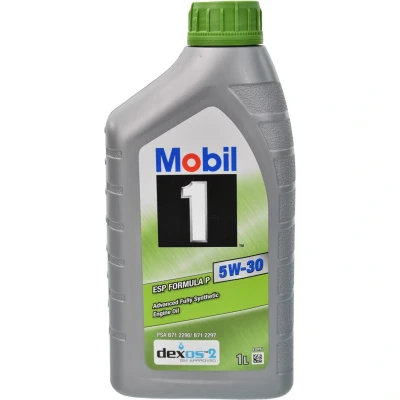 Kuva Mobil 1 ESP Formula P 5W 30 1l Moottoriöljy 157130 MERCEDES BENZ: C sarja T modell, E Sedan, TOYOTA: Auris Hatchback