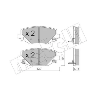 Kuva Jarrupalasarja, levyjarru METELLI 22 0947 0