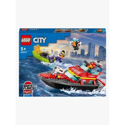 Kuva LEGO City Fire 60373 Palokunnan Pelastusvene