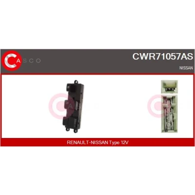 Kuva CASCO CWR71057AS Lasinnostimen Kytkin Edessä NISSAN: Qashqai / Qashqai+2 I