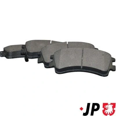 Kuva JP GROUP 3863601210 Jarrupalat Etuakseli akustisella kulumavaroittimella MAZDA: 6 Sedan, Farmari, Hatchback
