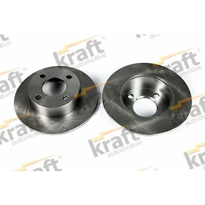 Kuva KRAFT 6050010 Jarrulevyt 245, 245,0 9,9 4 täysi AUDI: 80 B4 Sedan, Coupe B3, 100 C3 Sedan