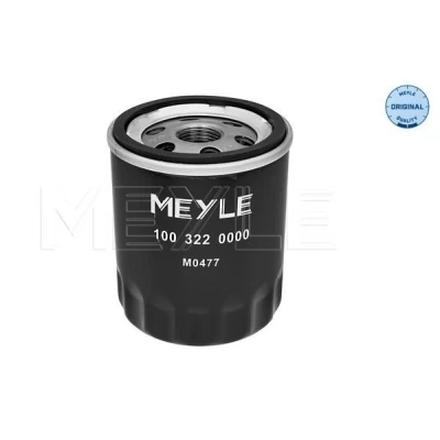 Kuva MEYLE 100 322 0000 Öljynsuodatin 3/4&quot; 16 UNF ORIGINAL Quality Ruuvattava suodatin SKODA: Octavia I Hatchback, Fabia 1 Combi, Hatchback