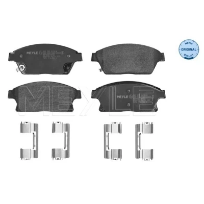 Kuva MEYLE 025 250 3418/W Jarrupalat ORIGINAL Quality Etuakseli akustisella kulumavaroittimella Huudonvaimennuspellillä OPEL: Astra J Sports Tourer