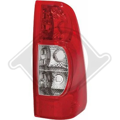 Kuva DIEDERICHS 5403890 Takavalot Oikea P21/5W, PY21W, W16W Valkoinen, Punainen Ilman lampun kantaa ISUZU: D Max 1 Pickup
