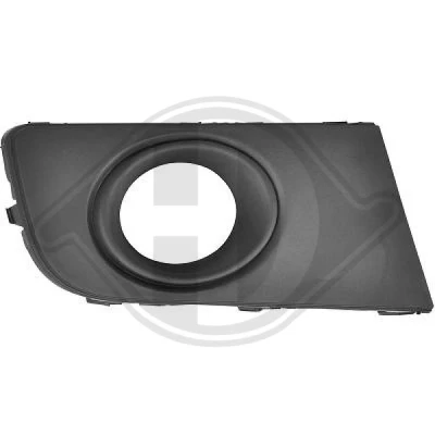Kuva DIEDERICHS 2275048 Puskurin Ritilä Oikea Sumuvaloilla vasrustetuille autoille VOLKSWAGEN: Amarok Pick up