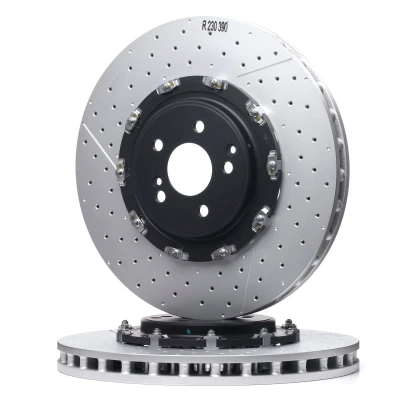Kuva BREMBO TWO PIECE FLOATING DISCS LINE 09.9313.33 Jarrulevyt MERCEDES BENZ: CLS Coupe, SL Cabriolet, C sarja Coupe