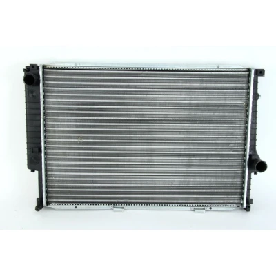 Kuva THERMOTEC D7B014TT Jäähdytin Alumiini, Muovi 650 438 32 Käsivaihteisto, Automaattivaihteisto Jäähdytysrivat mekaan. kiinnitetyt BMW: 5 Sedan, 8