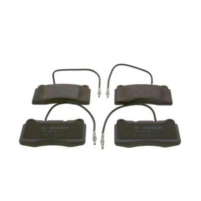 Kuva BOSCH 0 986 424 738 Jarrupalat Low Metallic kulumisanturilla Huudonvaimennuspellillä, asennusohjeella PEUGEOT: 607 Sedan, 807, CITROËN: C8