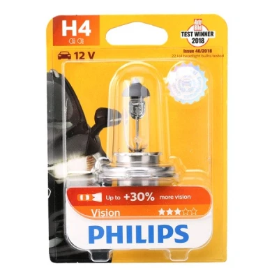 Kuva PHILIPS 12342PRB1 Polttimo, kaukovalo H4 12V 60/55W Halogeeni VOLKSWAGEN: Transporter 5, Polo V Hatchback, Multivan 5 (7HM