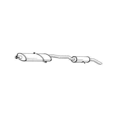 Kuva Takaäänenvaimentaja CHRYSLER VOYAGER IV OE 04880243AB