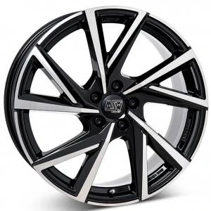 Kuva MSW 80 Black Polished 5x17 4/100 ET40 B54.1
